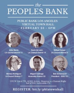 Read more about the article Public Bank LA Virtual Town Hall